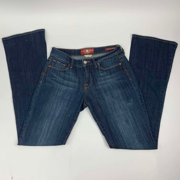 Lucky Brand Denim - Lucky Jeans Size 4L Long Sofia Boot Low Rise